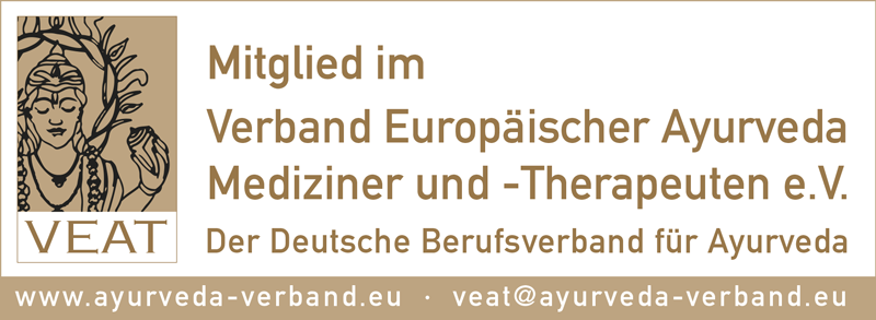Mitglied im Verband Europäischer Ayurveda Mediziner und -Therapeuten e.V.